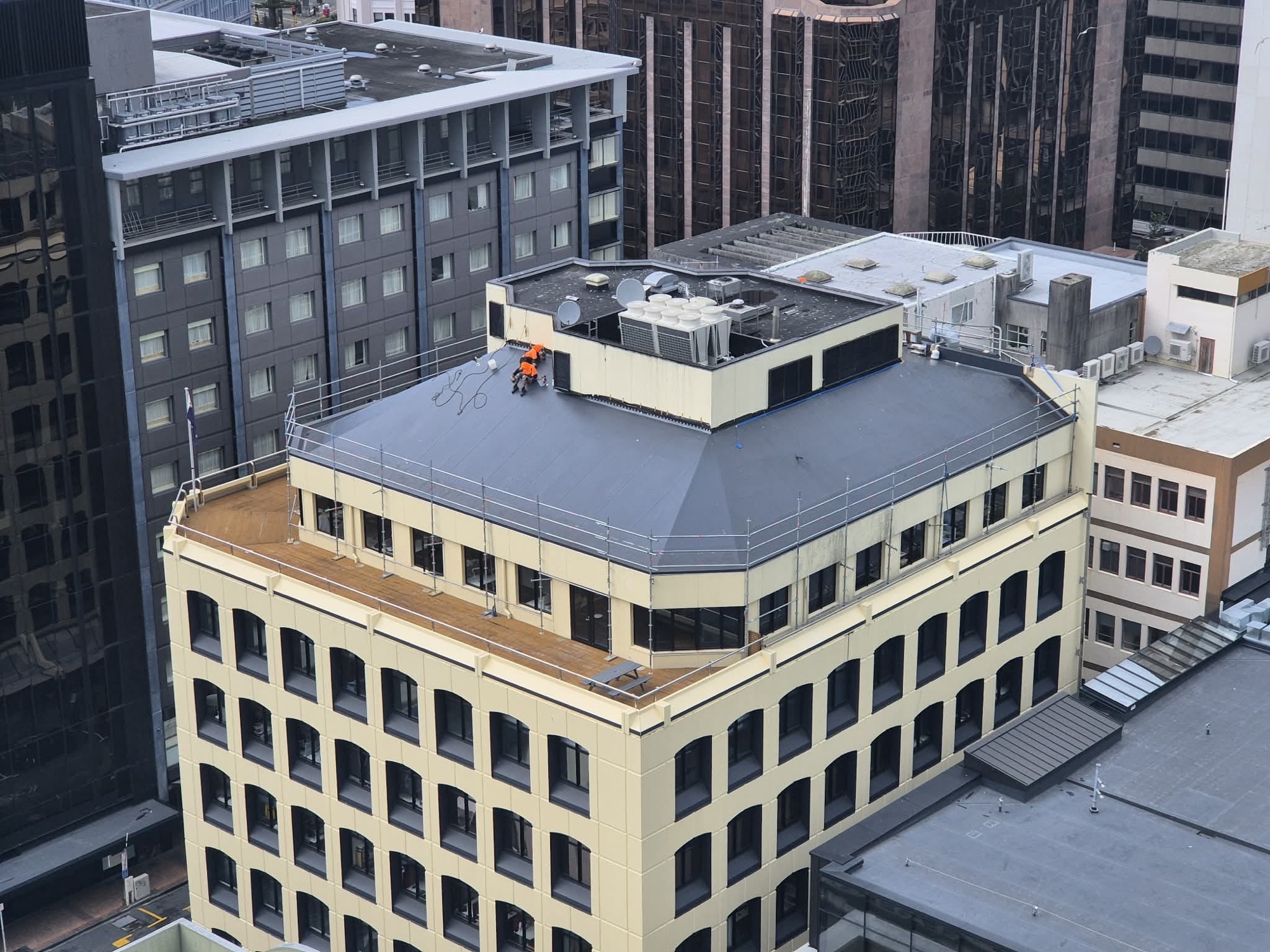 Orbit House TPO membrane, Wellington