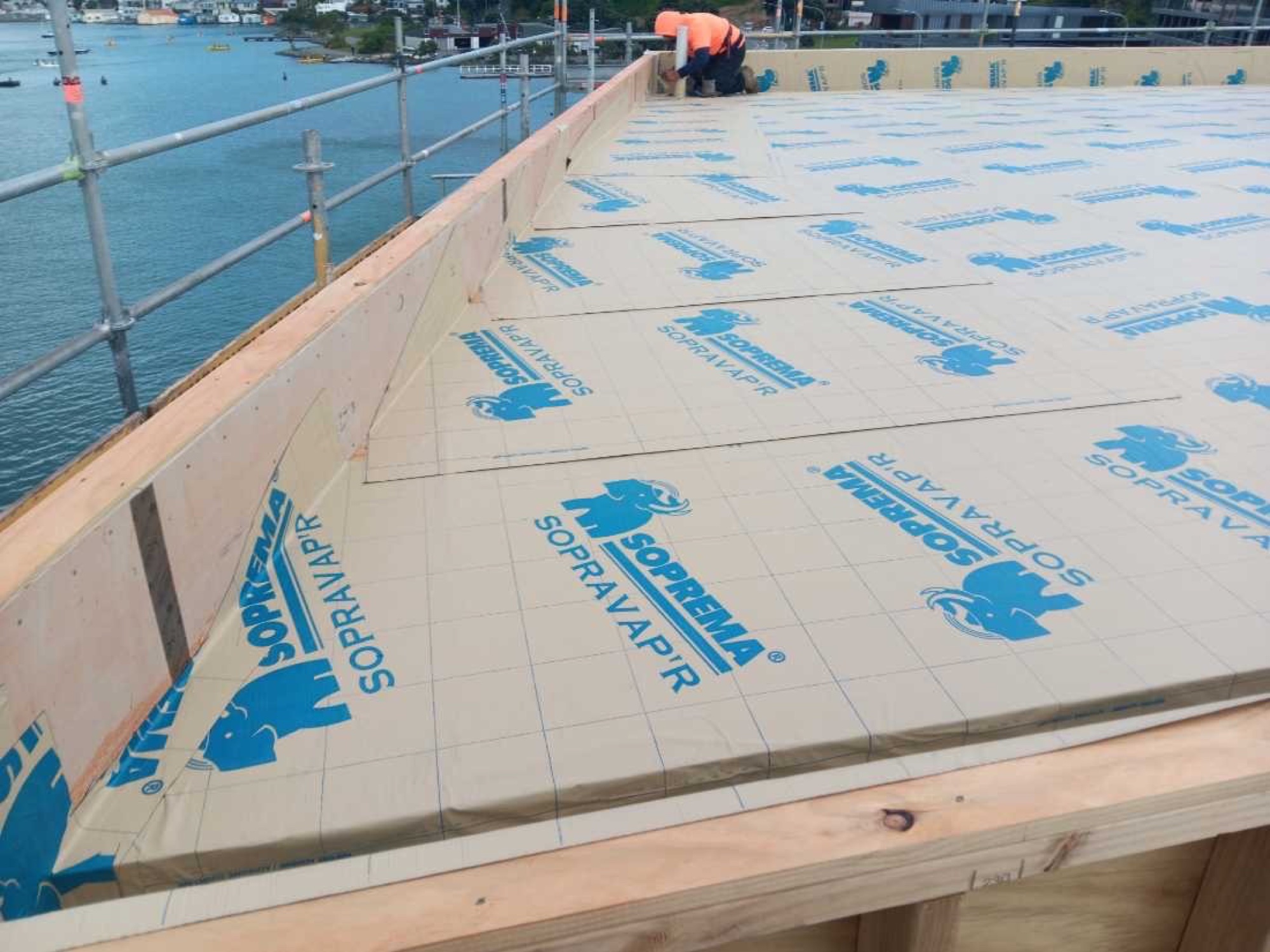 Waterproofing — Deboflex tanking system, Waikanae